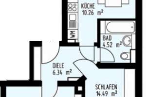 Gemütliche Zweiraumwohnung in Gohlis-Süd – 4155 Gohlis-Süd, Leipzig – Vorschaubild 11
