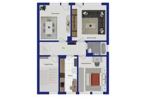 Gepflegtes Mehrfamilienhaus mit drei Wohneinheiten, Garten und Ausbaureserve in Münster-Mauritz-West – 48145 Mauritz-West, Münster – Vorschaubild 12