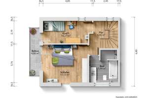 Bezugsfertiger Neubau mit A+ Energiekennwert zum Selbstbezug – Die vollständige Adresse der Immobilie erhältst du vom Anbieter., 81929 Daglfing, München – Vorschaubild 24