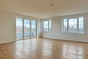Leben am Wasser in extravaganter Lage - super helle Wohnung mit Dachterrasse – Julienne-Trouet-Platz 13, 30453 Limmer, Hannover – Vorschaubild 2