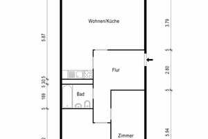 Ihr neues Zuhause! Schicke, frisch renovierte 3-Zimmer-Wohnung mit Balkon! – Julius-Leber-Ring 42, 99087 Erfurt – Vorschaubild 3