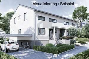 NEUBAU-DOPPELHAUSHÄLFTE MIT GARTEN – Die vollständige Adresse der Immobilie erhältst du vom Anbieter., 79364 Malterdingen – Vorschaubild 1