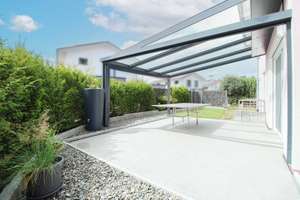 Creme de la Creme: Neuwertiges Einfamilienhaus mit 2 Einfahrten, eine Garage, PV und Solaranlage  – Die vollständige Adresse der Immobilie erhältst du vom Anbieter., 87439 Heiligkreuz/Neuhausen, Kempten (Allgäu) – Vorschaubild 7