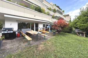 Moderne 3 ½-Zimmer-Wohnung im Gartengeschoss