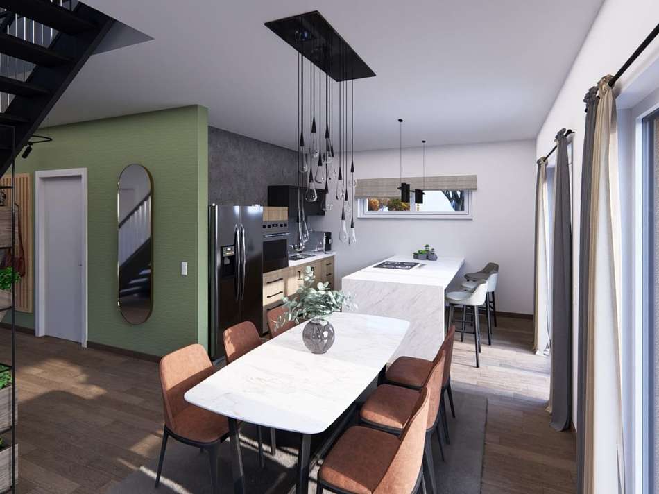 Ansicht Esszimmer