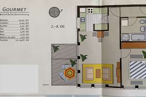 Wohnen ohne Kompromisse! Bekanntes Architektenhaus, traumhafter Blick mit großem Süd Balkon – Hans-Dürrmeier-Weg 2, 80339 Schwanthalerhöhe (Ortsteil), München – Vorschaubild 13