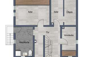 Zweifamilienhaus mit großzügigem Grundstück und Entwicklungspotential in Frankfurt-Harheim – 60437 Harheim, Frankfurt am Main – Vorschaubild 37