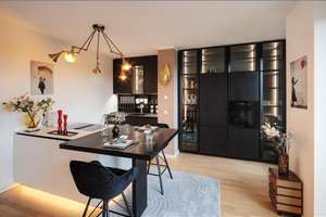 Möbliert: Lichtdurchflutete 2-Zimmer Wohnung mit großer Dachterrasse  – Die vollständige Adresse der Immobilie erhältst du vom Anbieter., 81371 Sendlinger Feld, München – Vorschaubild 5