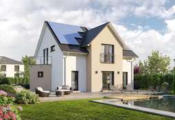 Modernes Einfamilienhaus mit P