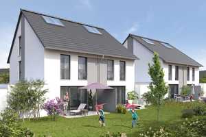Projektiertes Neubau-Reihenendhaus – Rastatt (Kreis) – Vorschaubild 1