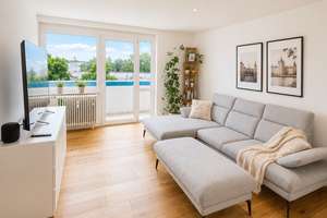 Exklusive, neuwertig sanierte 3-Zimmer-Wohnung mit Designerküche – direkt an Messe & UNI 