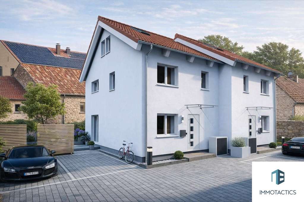Immobilie in Siefersheim - Modernes Neubau-Reihenhaus in Siefersheim | KfW 40 QNG | PV | 5 Zimmer - Bild 0