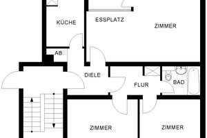 3-Zimmer Wohnung in Langendreer mit WBS – Luchsweg 56, 44892 Langendreer, Bochum – Vorschaubild 2