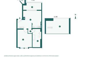 Wohnen über den Dächern – Stilvolle 2-Zimmer-Wohnung mit Loggia und Galerieebene – Die vollständige Adresse der Immobilie erhältst du vom Anbieter., 4275 Südvorstadt, Leipzig – Vorschaubild 17