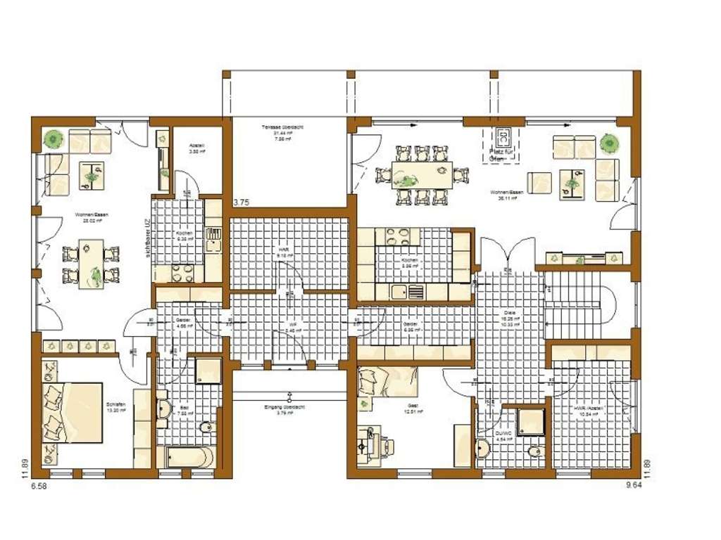 Immobilie in Teupitz - Architektenhaus mit Seeblick - Bild 3