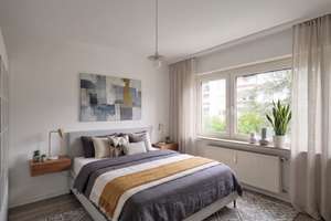 Zentrumsnahe 3-Zimmer-Wohnung mit Balkon und schönem Blick ins Grüne – Die vollständige Adresse der Immobilie erhältst du vom Anbieter., 71229 Leonberg – Vorschaubild 4