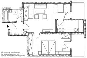 Attraktive Kapitalanlage: gut vermietete 2-Zimmer-Wohnung in Bogenhausen, Isarnähe St. Emmeram – Die vollständige Adresse der Immobilie erhältst du vom Anbieter., 81925 Oberföhring, München – Vorschaubild 6