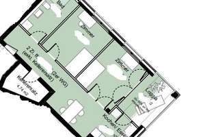 Top 2-Zimmer neubau Wohnung mit großen Balkon – Heinestr. 43 A, 64295 Darmstadt-West, Darmstadt – Vorschaubild 3