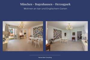 München-Bogenhausen-Herzogpark ,  Wohnen an Isar und Englischem Garten – Die vollständige Adresse der Immobilie erhältst du vom Anbieter., 81925 Herzogpark, München – Vorschaubild 4