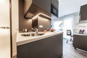 Zentrale Lage, ruhiges City-Apartment: Ideal für Studenten – Karlstraße 57, 64285 Mitte, Darmstadt – Vorschaubild 3