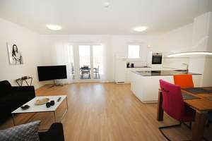 **Furnished**, Luxuriös möblierte 3 Zimmerwohnung im Le Flair – Marc-Chagall-Str. XXX, 40479 Pempelfort, Düsseldorf – Vorschaubild 3
