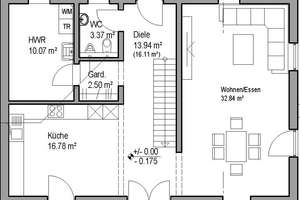 KfW-40Plus-Haus mit schönem Garten sucht neue Familie – Die vollständige Adresse der Immobilie erhältst du vom Anbieter., 64678 Lindenfels – Vorschaubild 18