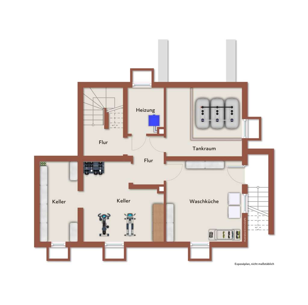 Immobilie in Adelsdorf - Siedlungshaus mit Garage in Adelsdorf-Aisch...Ruhig gelegen, voller Möglichkeiten - Bild 1