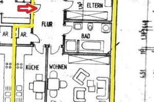 Lebendig wohnen in Münster: helle 3-Zimmer-Wohnung mit Balkon