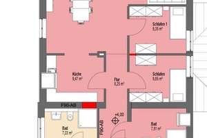 Wohnen mit Herz und Sicherheit – Seniorenwohnung im St. Rochus, Hamm-Heessen - Wohnung 5 – Bockelweg 13, 59073 Heessen, Hamm – Vorschaubild 2