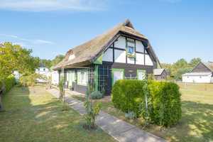 Schilfrohrgecktes Holzhaus auf großem Grundstück – Nordvorpommern (Kreis) – Vorschaubild 1
