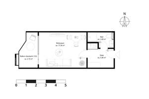 Gemütliches 1-Zimmer-Apartment mit Balkon & Tiefgaragenstellplatz – Die vollständige Adresse der Immobilie erhältst du vom Anbieter., 69121 Handschuhsheim, Heidelberg – Vorschaubild 10