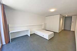 7002 - KA-Weststadt! Teilmöbliertes 1-Zimmer-Apartment mit Gemeinschaftsküche und Stellp – Die vollständige Adresse der Immobilie erhältst du vom Anbieter., 76135 Weststadt, Karlsruhe – Vorschaubild 4