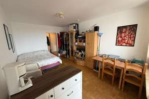 Möbliert: 1-Zimmer Wohnung mit Balkon, 8. OG in Schwabing, NUR für 1 Person, ab dem 10 Dezember – Leopoldstraße 191, 80804 Münchner Freiheit, München – Vorschaubild 1