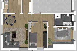 Erstbezug mit Balkon und EBK: Stilvolle 3-Zimmer-Wohnung mit gehobener Innenausstattung in Paderborn – Lülingsberg 8, 33100 Paderborn (Kreis) – Vorschaubild 2