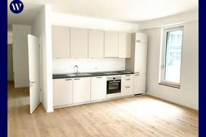 Barrierefreie Neubauwohnung mit Terrasse – stilvoll & komfortabel wohnen, Einbauküche, Tageslichtbad