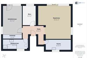 Lichtdurchflutete Penthouse Wohnung – Saseler Straße 60, 22145 Rahlstedt, Hamburg – Vorschaubild 12