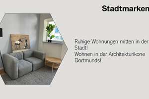 Ruhige Wohnungen mitten in der Stadt! Wohnen in der Architekturikone Dortmunds!