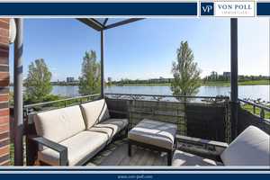 Exklusive Maisonette-Wohnung in erster Rheinlage