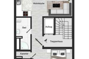 Wohnen über den Dächern Unterbilks – exklusive DG-Wohnung mit Dachterrasse, Studio & Klimaanlage – Die vollständige Adresse der Immobilie erhältst du vom Anbieter., 40217 Unterbilk, Düsseldorf – Vorschaubild 15