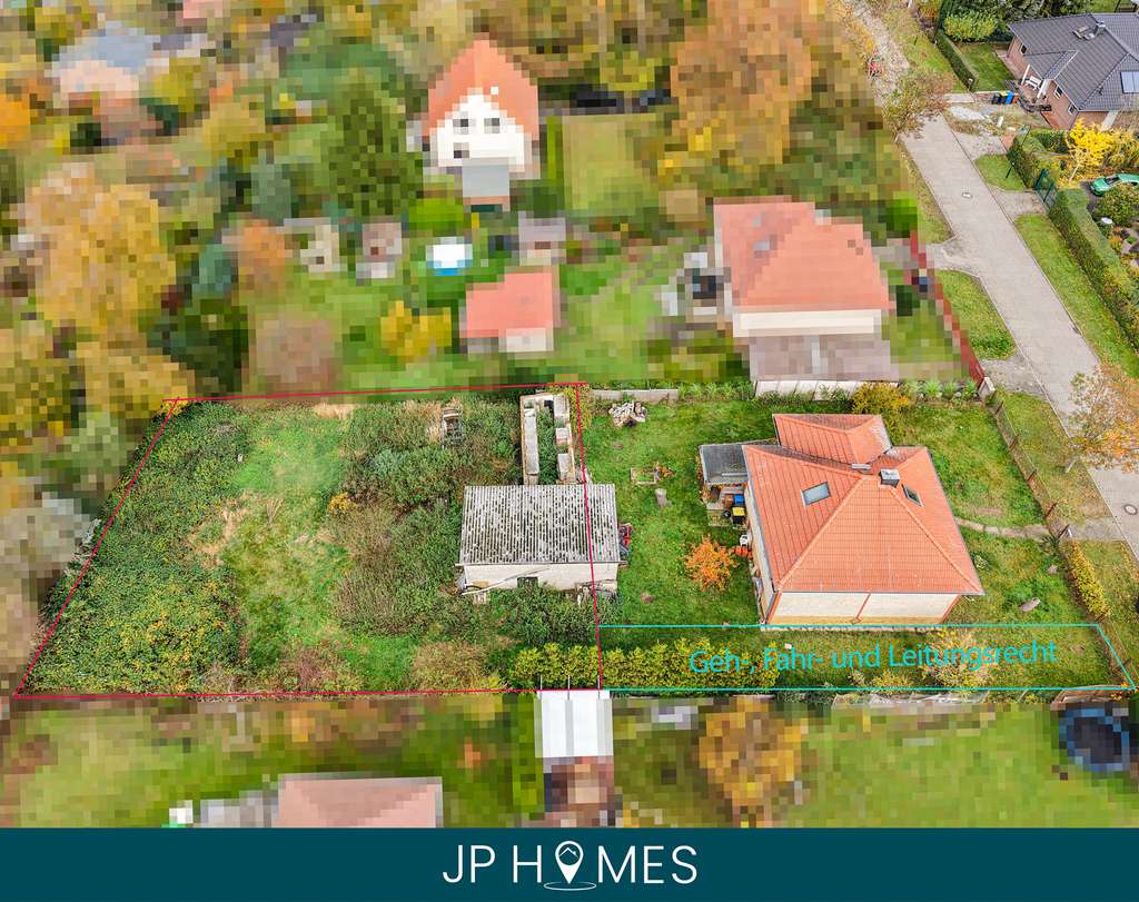 attraktives Baugrundstück mit ca. 645 m² und Südwest-Ausrichtung - Neu Lindenberg