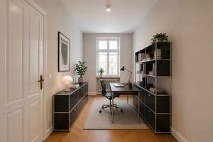 Traumhafte 4-Zimmer-Altbauwohnung mit kleinem Balkon am Schustehrusspark! RENOVIERT & BEZUGSFREI! – Schustehrusstraße 28, 10585 Charlottenburg, Berlin – Vorschaubild 3