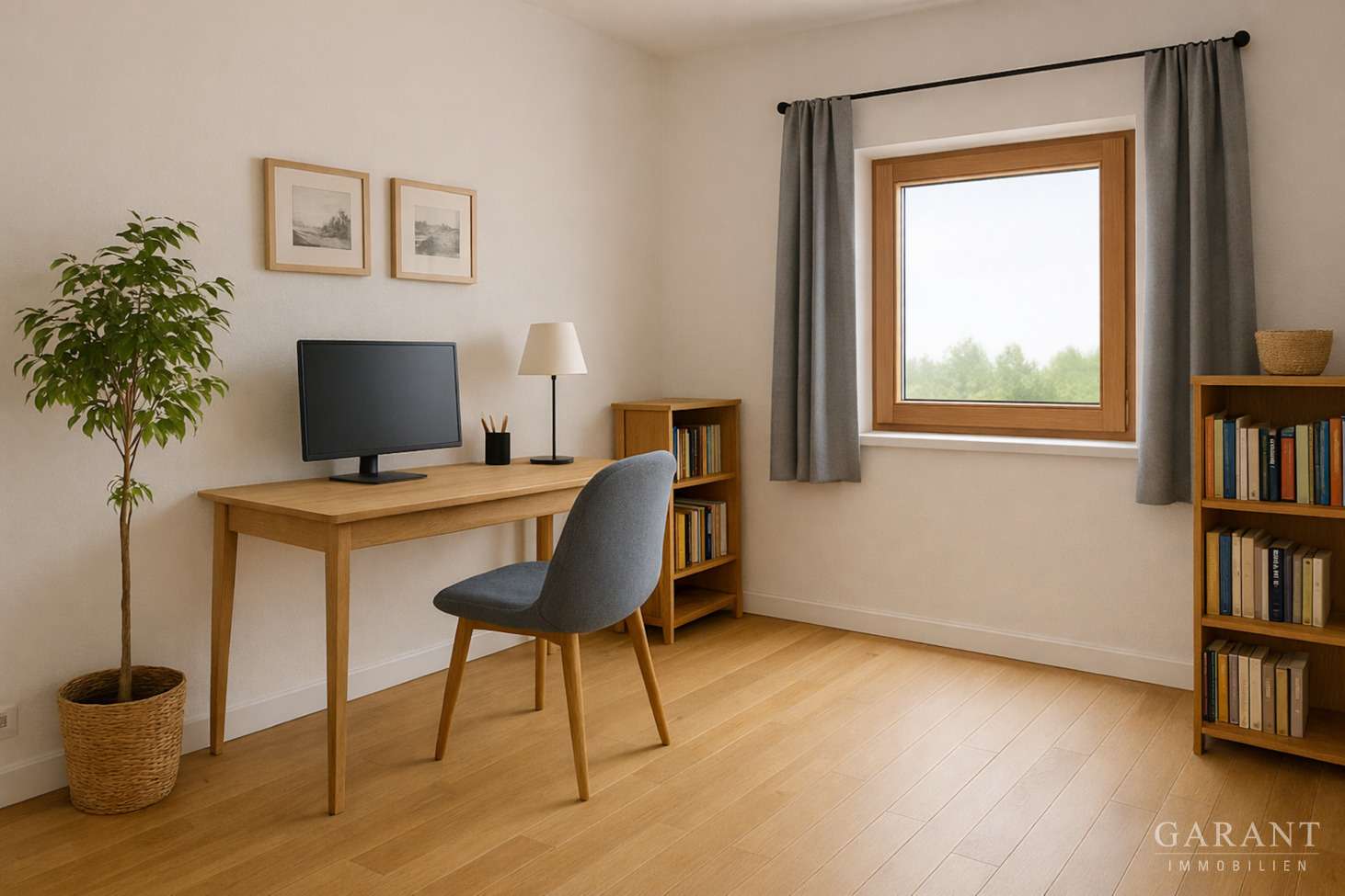 Immobilie in Großweil - Naturrefugium in Großweil - Doppelhaushälfte mit großem Garten, Fischweiher & Bachlauf - Bild 4