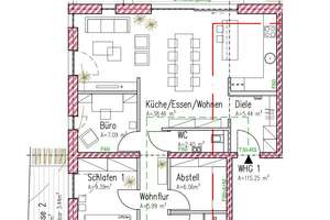 Helle Neubauwohnung mit eigenem Garten im KFW 40 Energiesparhaus Nähe Porta Nigra  
 – Die vollständige Adresse der Immobilie erhältst du vom Anbieter., 54292 Nord, Trier – Vorschaubild 3