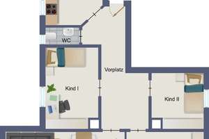 "Attraktive 4-Zi.-ETW in S-Untertürkheim – viel Potenzial für Eigennutzer & Kapitalanleger" – 70327 Untertürkheim (Ortsteil), Stuttgart – Vorschaubild 8