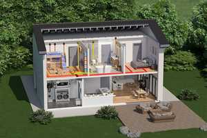 Platz für alle! Exklusiver lichtdurchfluteter Neubau aus dem Hause BIEN ZENKER inkl. Baugrundstück – Mainz-Bingen (Kreis) – Vorschaubild 11