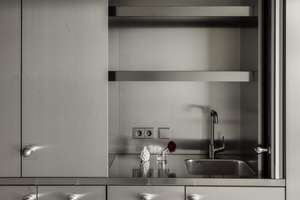 Design Studio-Apartment mit Balkon im LAIKA am Tacheles – Johanisplatz 3, 10117 Mitte (Ortsteil), Berlin – Vorschaubild 10