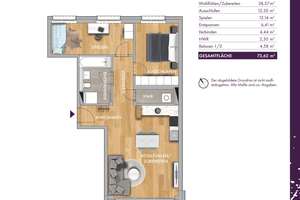 *** 3 Zimmer * EBK * Wärmepumpe * Dein neues Zuhause wartet! ERSTBEZUG *** – Friedrich-Bosse-Straße 67, 4159 Möckern, Leipzig – Vorschaubild 12
