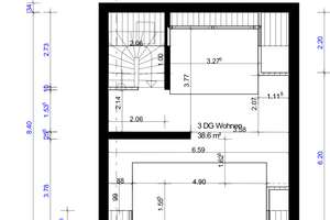 gepflegte 3 Z. Altbau Maisonnettewohnung EBK, Dellviertel von privat – Musfeldstraße 67, 47053 Dellviertel, Duisburg – Vorschaubild 4