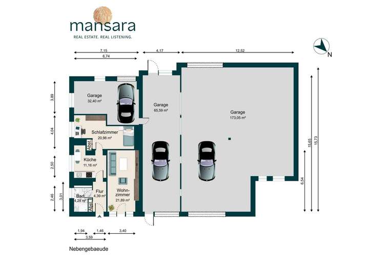 Grundriss Nebengebäude