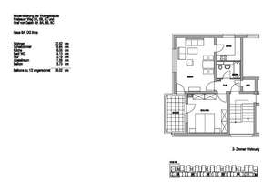 ** Ruhig hier: 2-Zimmer Wohnung ** – Graf-von-Galen-Str. 8 A, 70565 Fasanenhof, Stuttgart – Vorschaubild 3